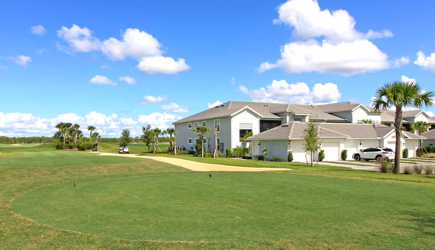 Babcock Ranch Condos Overlooking Golf Course