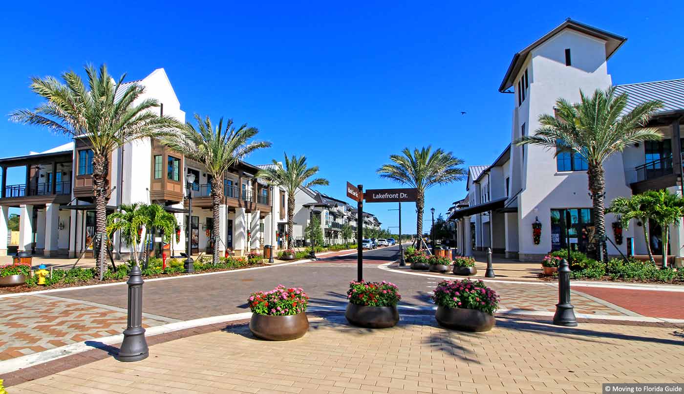 Street view of New Waterside Town Center